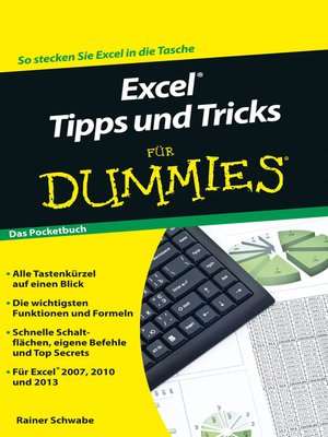 cover image of Excel Tipps und Tricks f&uuml;r Dummies